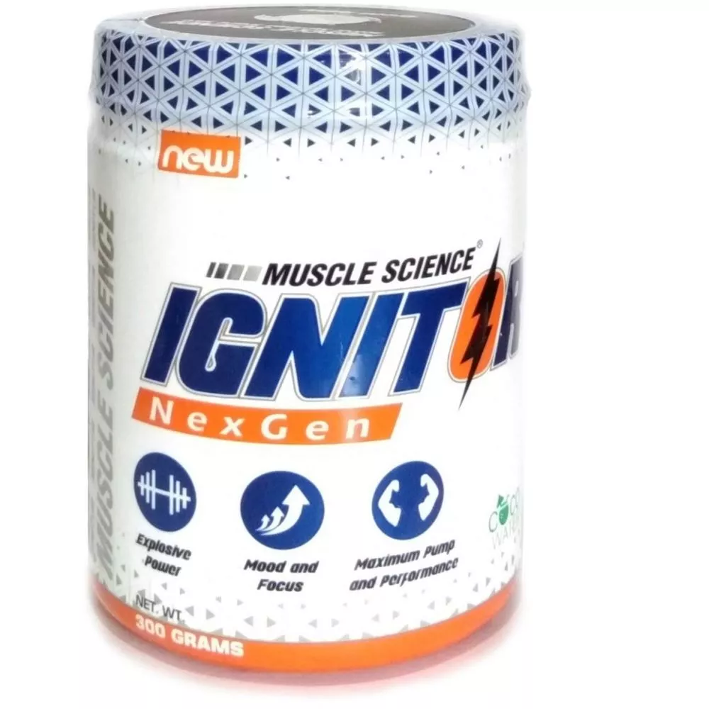 Buy Muscle Science Ignitor Nitrox PreWorkout Pre & Post Workout 10 Off!