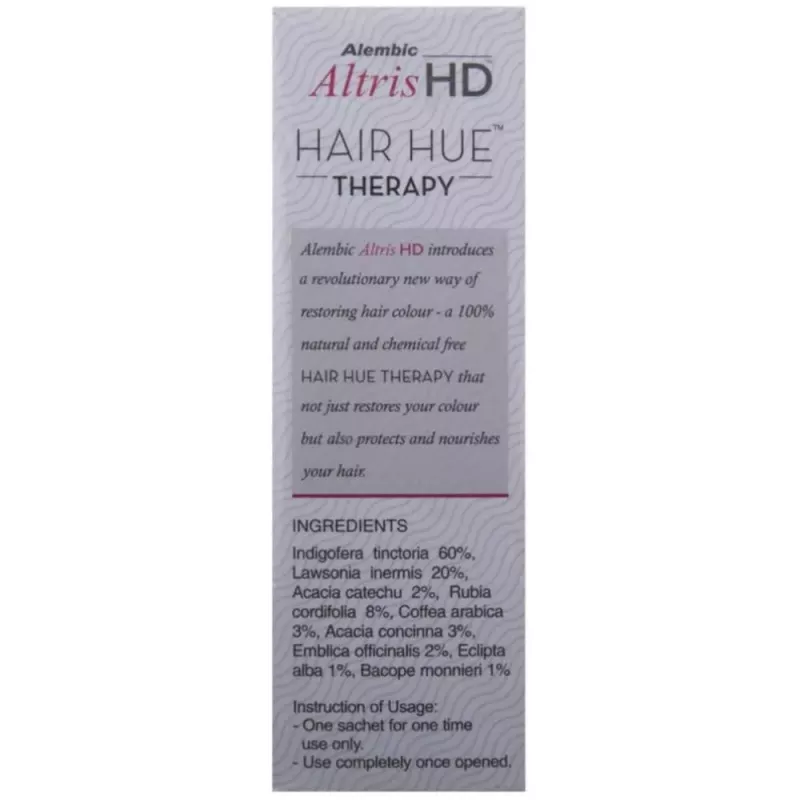 Buy Alembic Altris HD Hair Therapy 100 Natural Soft Black Online at Low  Prices in India  Amazonin