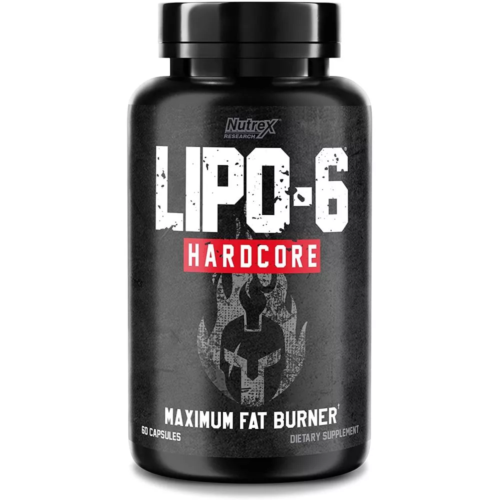 Nutrex Research Lipo 6 Hardcore Fat Burner (60cap)