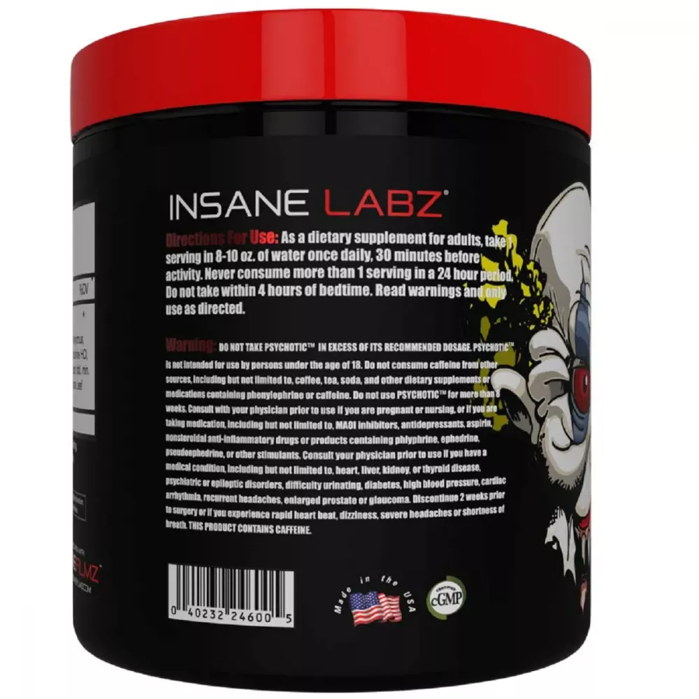Insane Labz Psychotic Cotton Candy (35Serving)