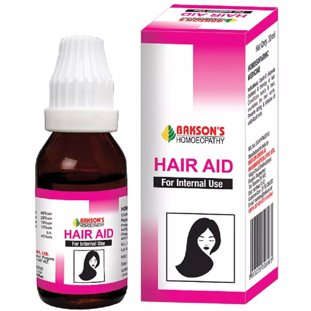 Buy Bakson Hair Aid Internal Drop Online - 29% Off! Buy Bakson Hair Aid Internal Drop Online - 29% Off!