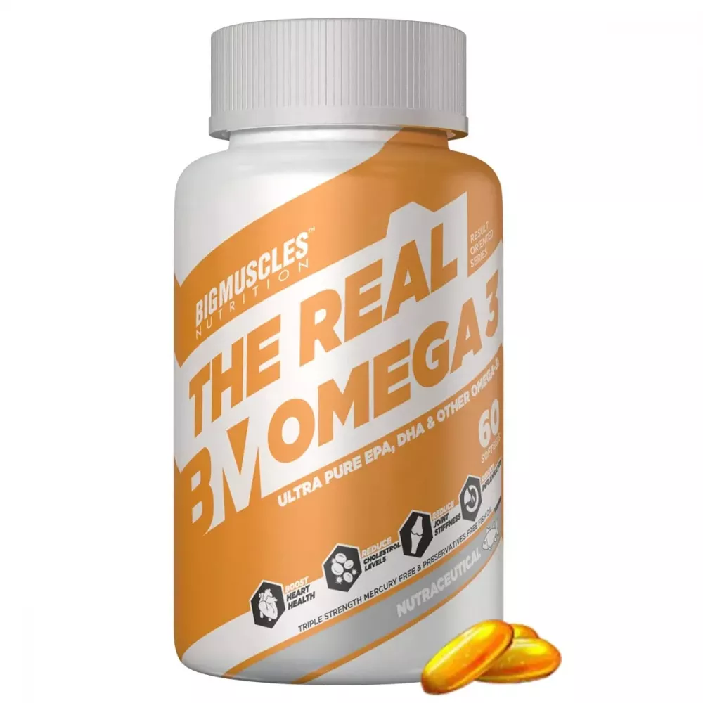 Bigmuscles Nutrition The Real Omega 3 Fish Oil Triple Strength