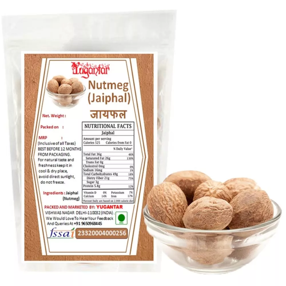 Yugantar Nutmeg (Jaiphal) (300g) Buy on Healthmug