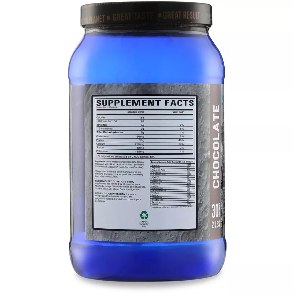 Nutrition Planet Davisco Whey Protein With Added Digezyme Chocolate (2lb)