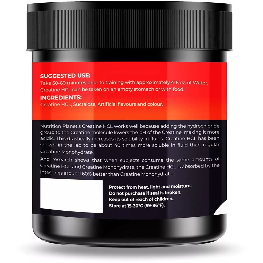 Nutrition Planet Creatine Hcl Watermelon (110g)