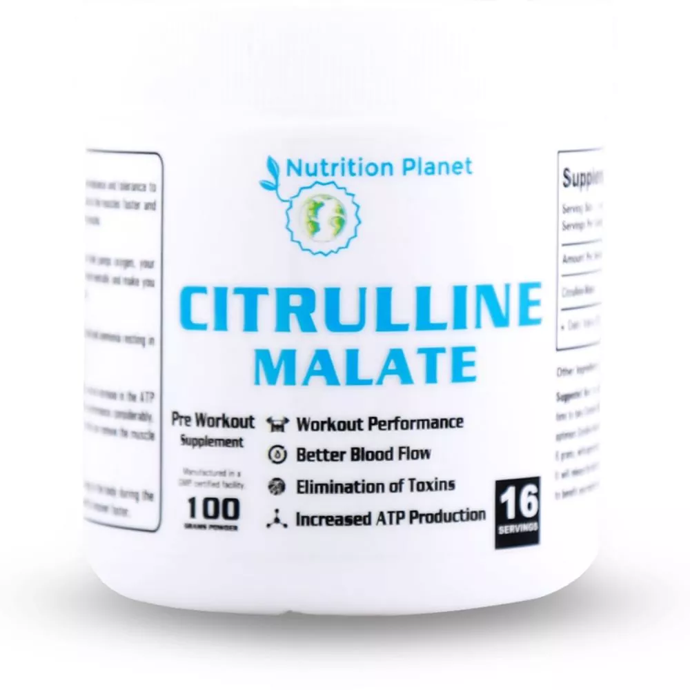 Nutrition Planet Citrulline Malate Unflavored (100g)