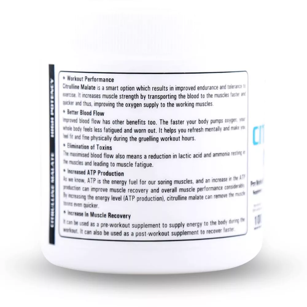 Nutrition Planet Citrulline Malate Unflavored (100g)