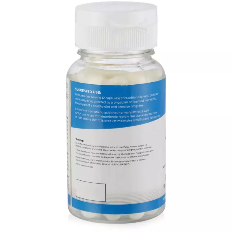 Buy Nutrition Planet L-Carnitine Capsules Online - 55% Off! | Healthmug
