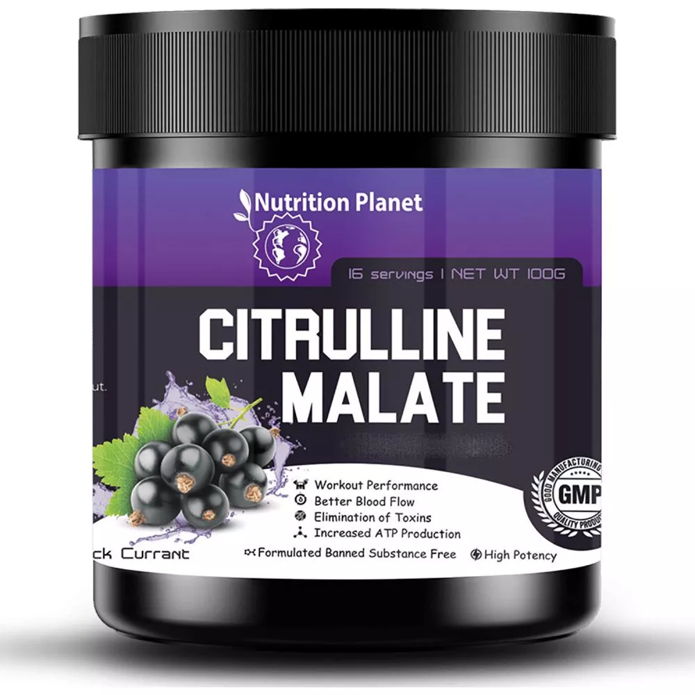 Nutrition Planet Citrulline Malate Black Current (100g)