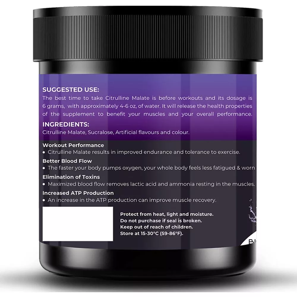 Nutrition Planet Citrulline Malate Black Current (100g)