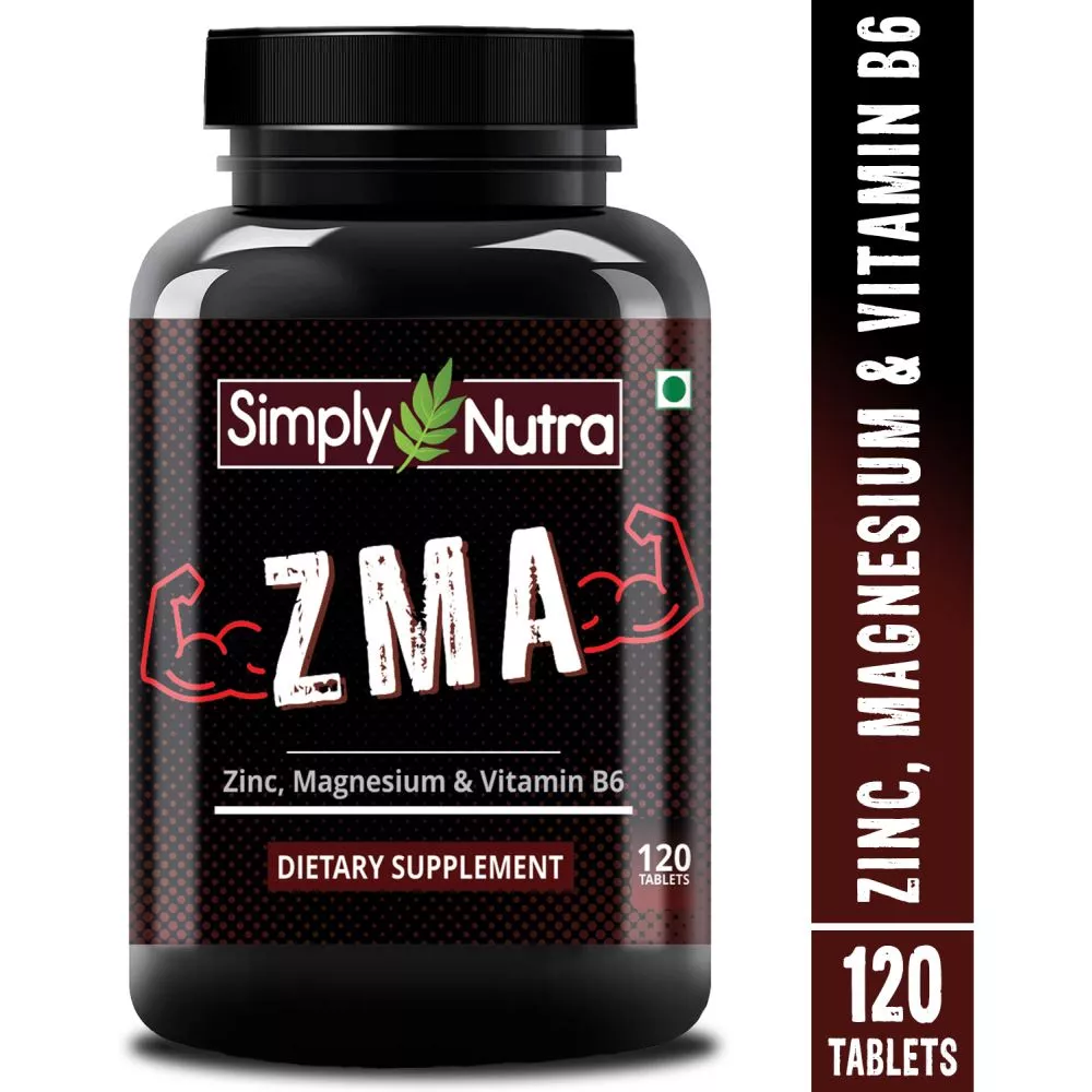 Simply Nutra ZMA Supplement Tablets (120tab) Buy on Healthmug
