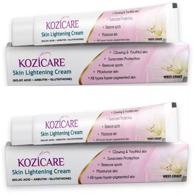 Buy Kozicare Kojic Acid Arbutin Glutathione Skin Lightening