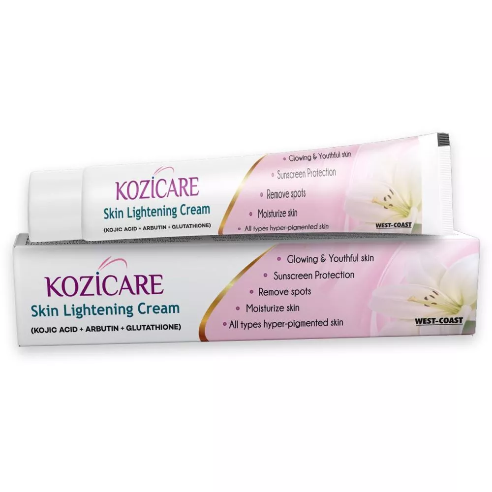 Buy Kozicare Kojic Acid, Arbutin,Glutathione Skin Lightening Cream