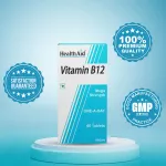 HealthAid Vitamin B12 1000Mcg Mega Strength Tablets (60tab)