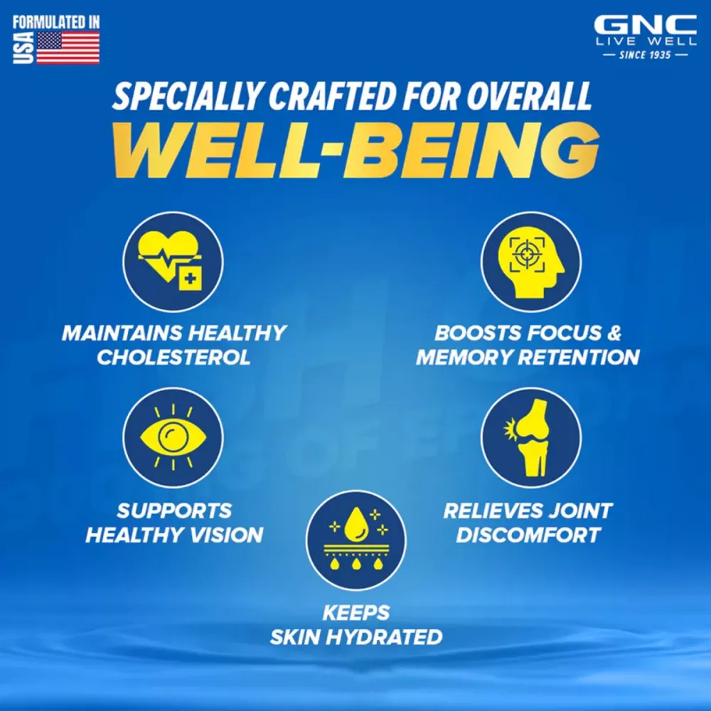 GNC Fish Oil (60Softgel)