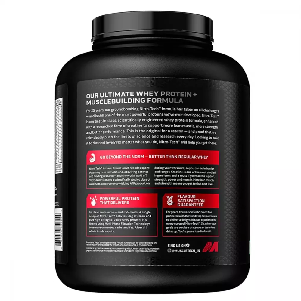 Muscletech Nitrotech Cookies & Cream (4lb)