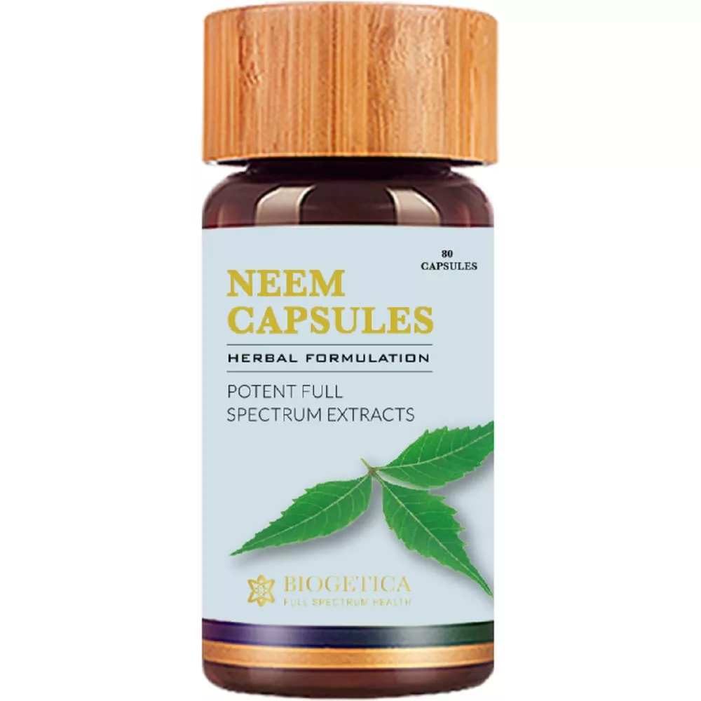 Buy Biogetica Neem Herbal Formulation Medicines 25 Off!