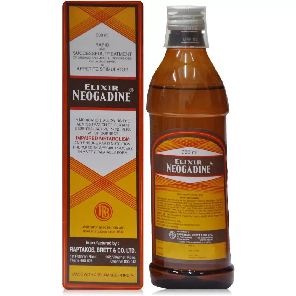 Neogadine Elixir (300ml) Buy on Healthmug