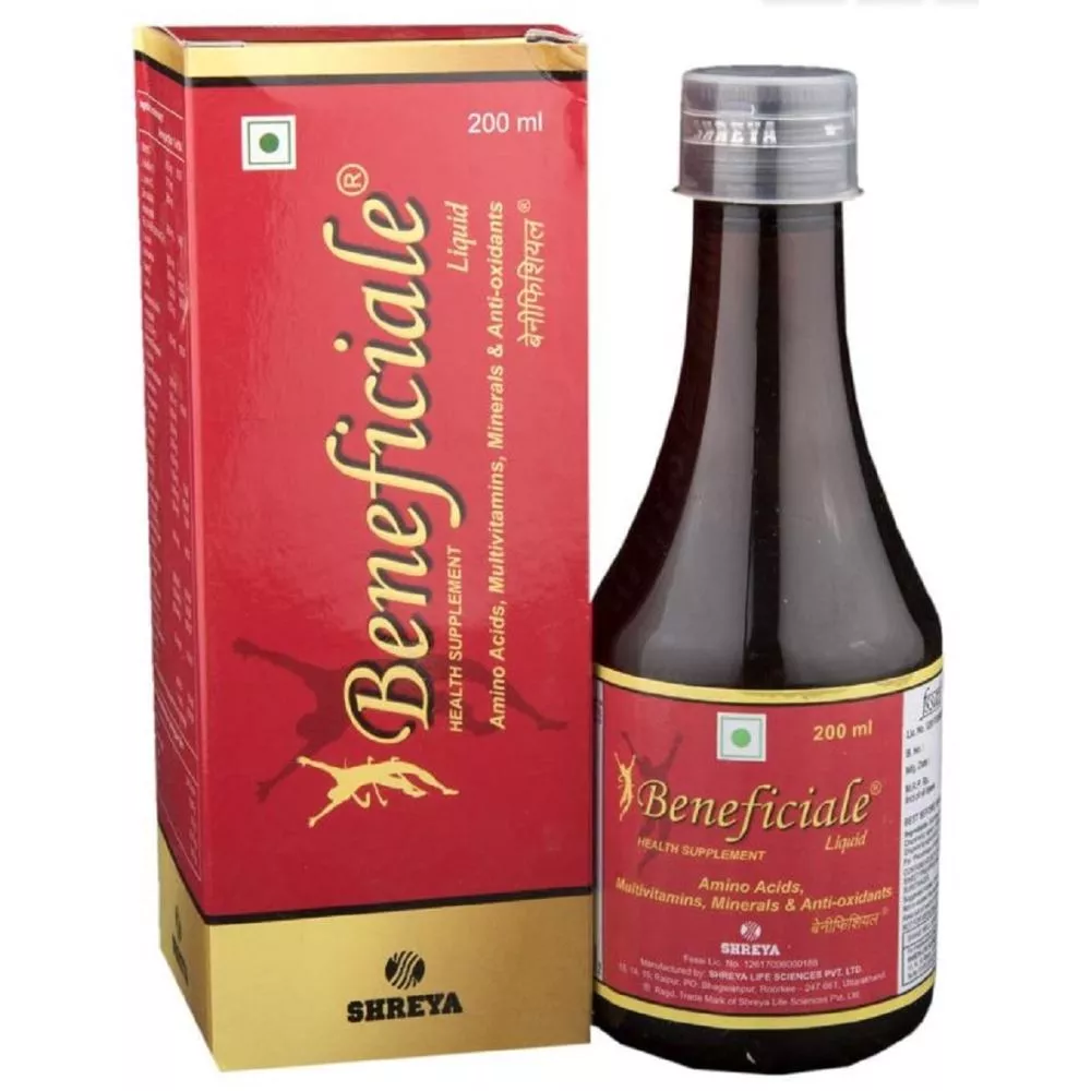 Shreya Life Sciences Beneficiale Liquid (200ml) | Buy on Healthmug