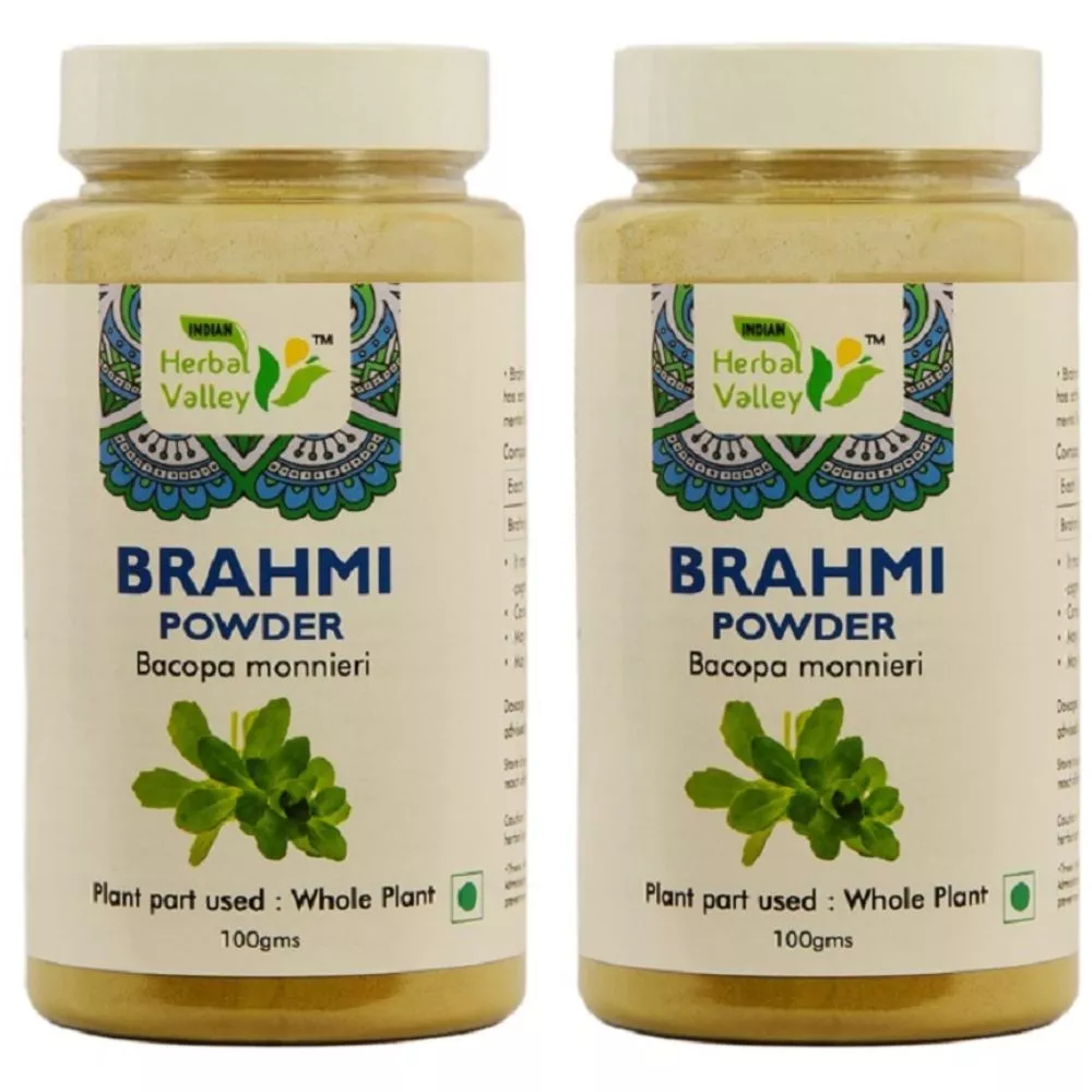 Buy Indian Herbal Valley Brahmi Powder Churna, Avleha & Pak - 10% Off ...