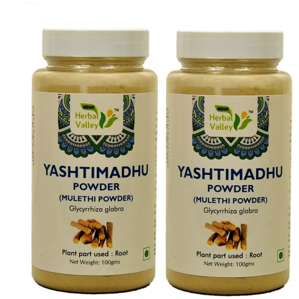Buy Indian Herbal Valley Yashtimadhu Mulethi Powder Churna, Avleha