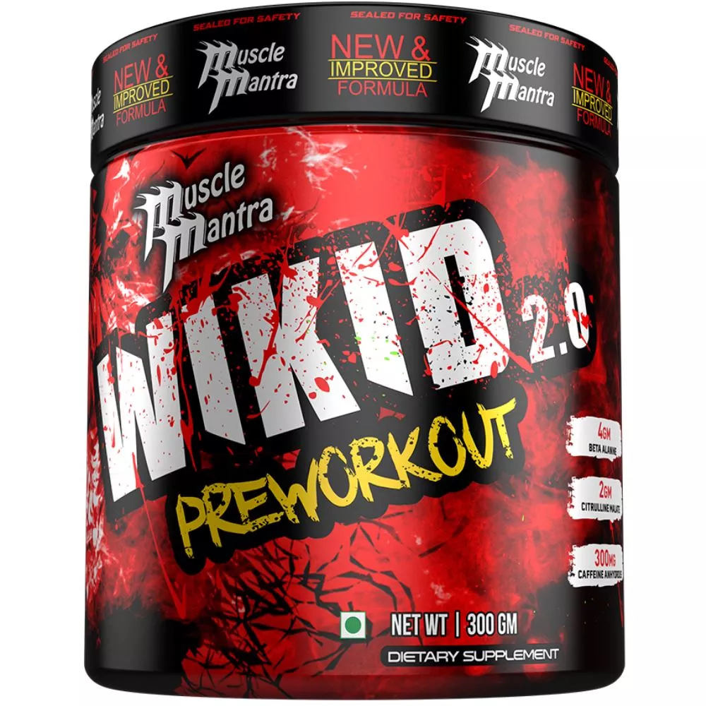 Muscle Mantra Wikid 2.0 Preworkout Pineapple (300g)