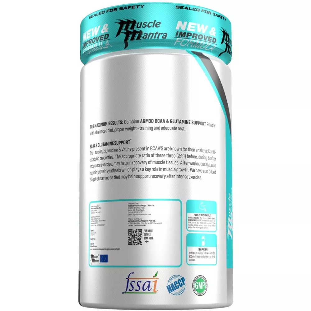 Muscle Mantra ARM3D Instantized Bcaa Watermelon (450g)
