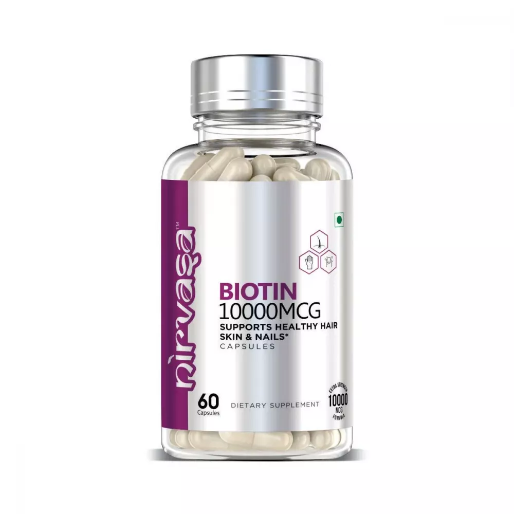 Nutra First Biotin 10000 Mcg Tablets (60tab) | Buy on Healthmug