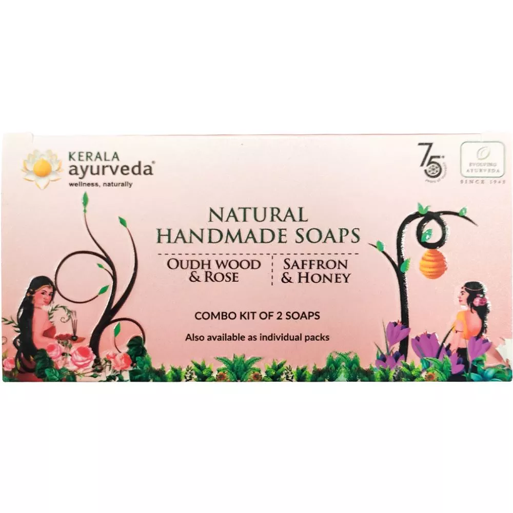 Buy Kerala Ayurveda Natural Handmade Soaps Combo Kit Online 10 Off