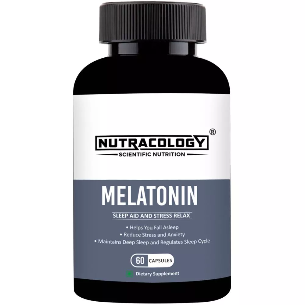 Buy Nutracology Melatonin Sleep Aid & Stress Relax Aminos - 34% Off ...