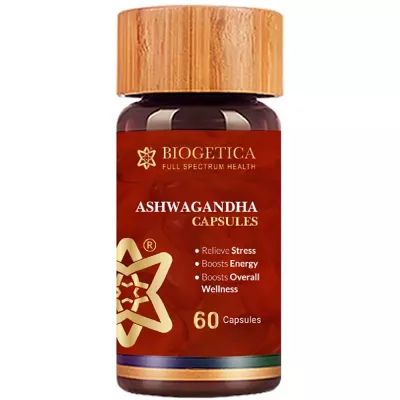 Biogetica Ashwagandha (Boost Over All Wellness) 60 Capsules