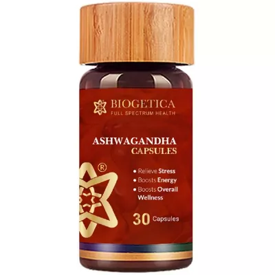 Biogetica Aswagandha (Boost Over All Wellness) 30 Capsules