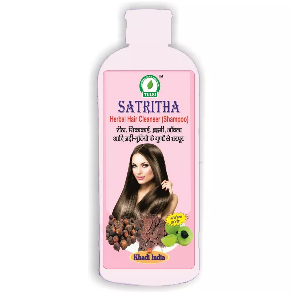 Buy Tulsi Satritha Herbal Hair Cleanser Shampoo Online - 10% Off! |  