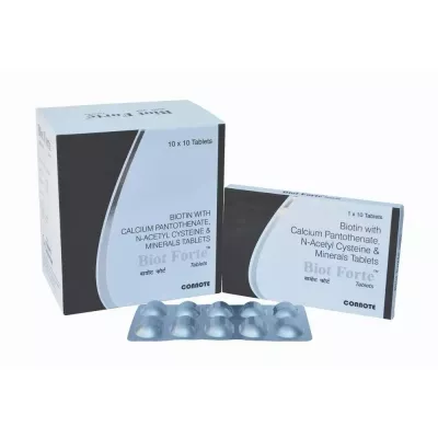 Biot Forte Tablets (10tab, Pack of 3) | Buy on Healthmug
