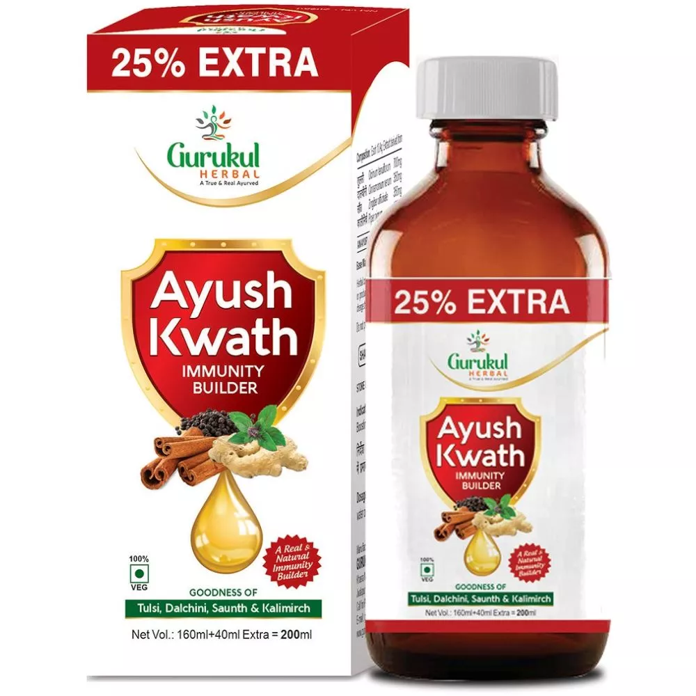 Buy Gurukul Herbal Ayush Kwath Medicines 5 Off Healthmug Com