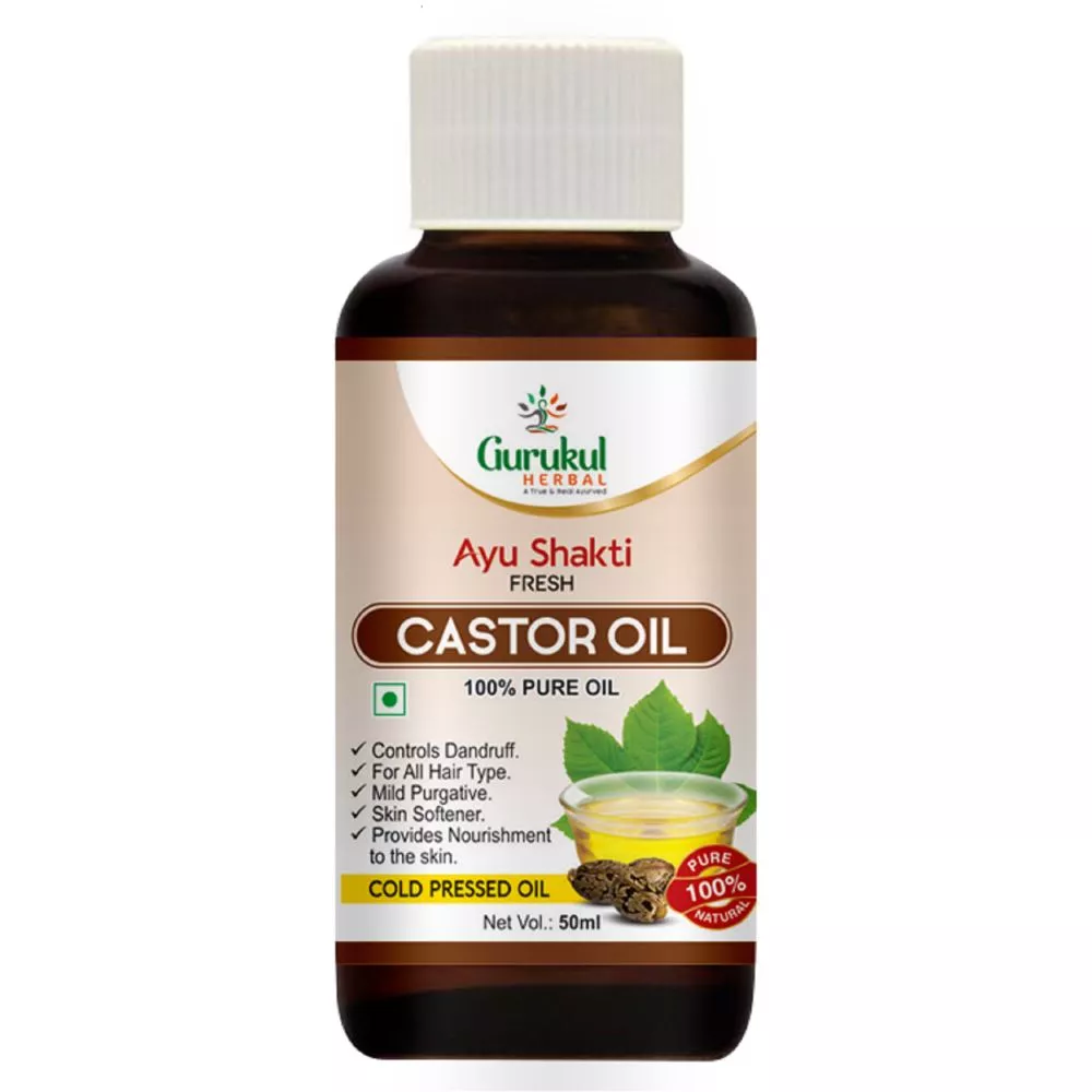 Buy Gurukul Herbal Ayu Shakti Fresh Castor Oil Online - 10% Off! | Buy Gurukul Herbal Ayu Shakti Fresh Castor Oil Online - 10% Off! |