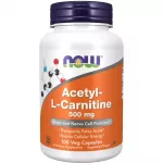 Now Foods Acetyl L Carnitine 500Mg Veg Capsules (100cap)