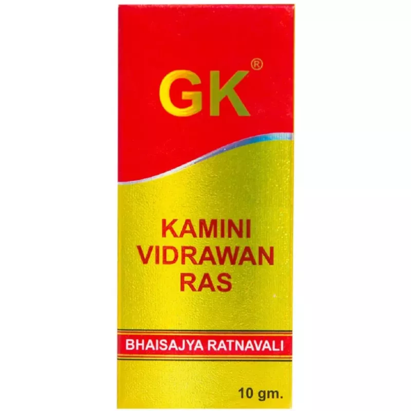 Buy GK Kamini Vidrawan Ras Ayurvedic Ras & Sindoor - 10% Off!