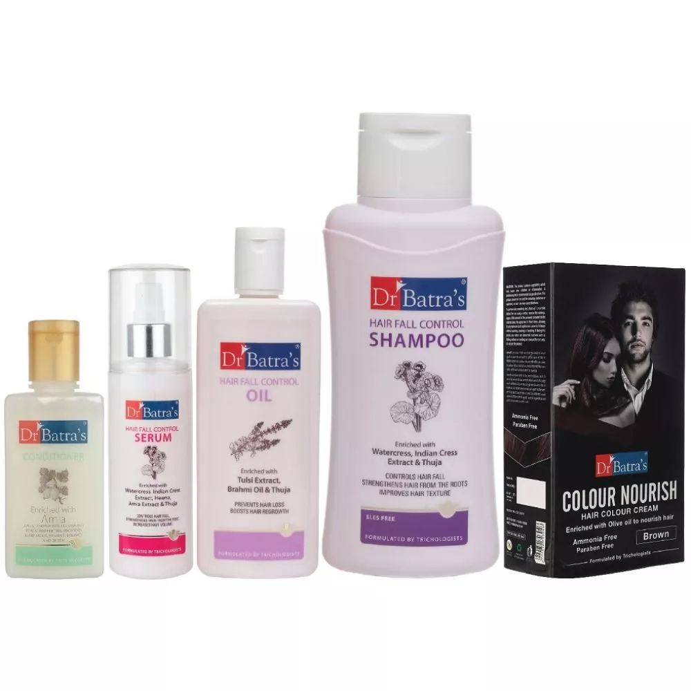 Hair Fall Control Shampoo Conditioner  Oil Shots Combo