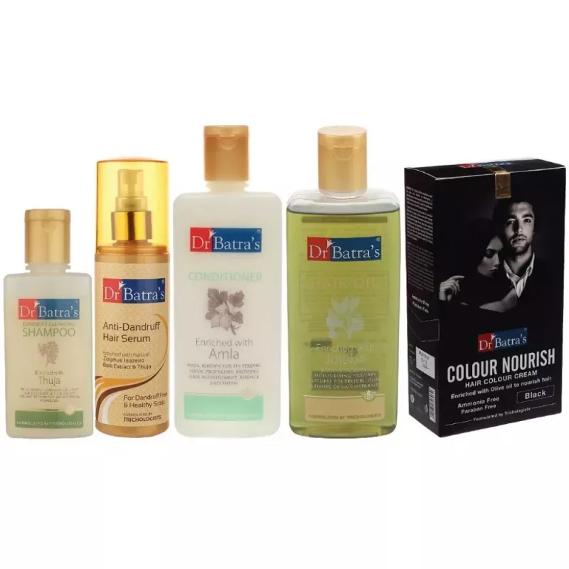 Buy Dr Batras Serum Normal Shampoo  Hair Oil 725 ml Online At Best  Price  Tata CLiQ