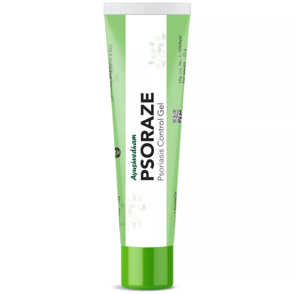 Buy Ayushvedham Psoraze Psoriasis Control Gel Medicines 10 Off