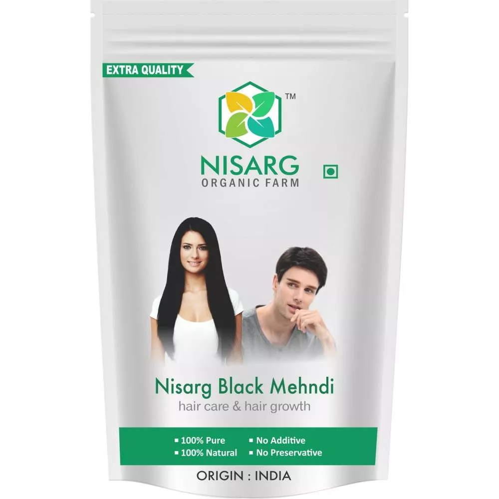 Buy Nisarg Organic Farm Black Mehndi Online - 6% Off! 