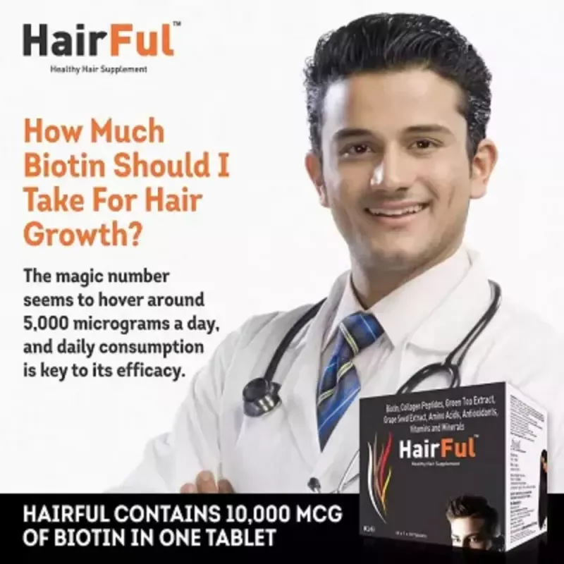HairFul Tablet for Women & Men Hair Care (10 Each): Buy combo pack of 8  strips at best price in India | 1mg