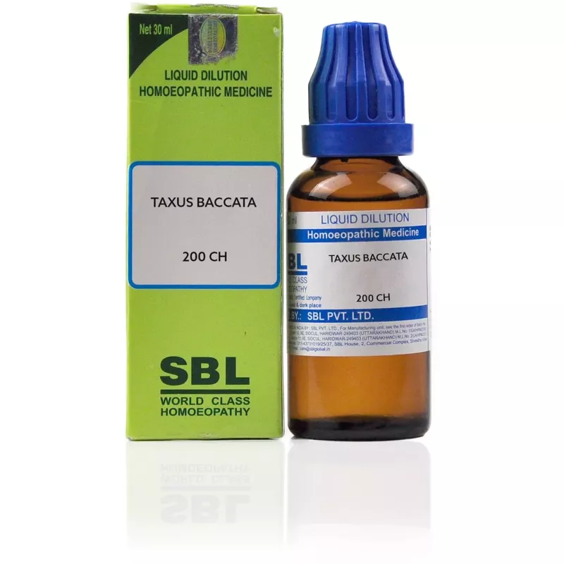 Buy SBL Taxus Baccata Homeopathic Dilutions Online - 41% Off! | Healthmug