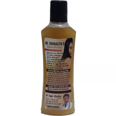 Buy Dr Gondaliyas Homoeopathic Hair Oil With Conditioners Online - 10% Off!  