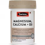 Swisse Ultiboost Magnesium, Calcium+D3 Tablets (60tab)