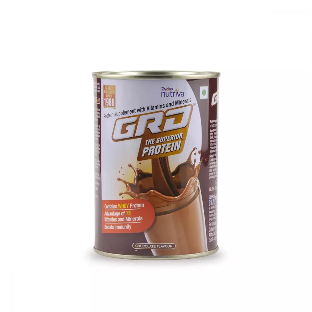 Buy Zydus Cadila Grd Powder Chocolate Protein Supplements 8 Off