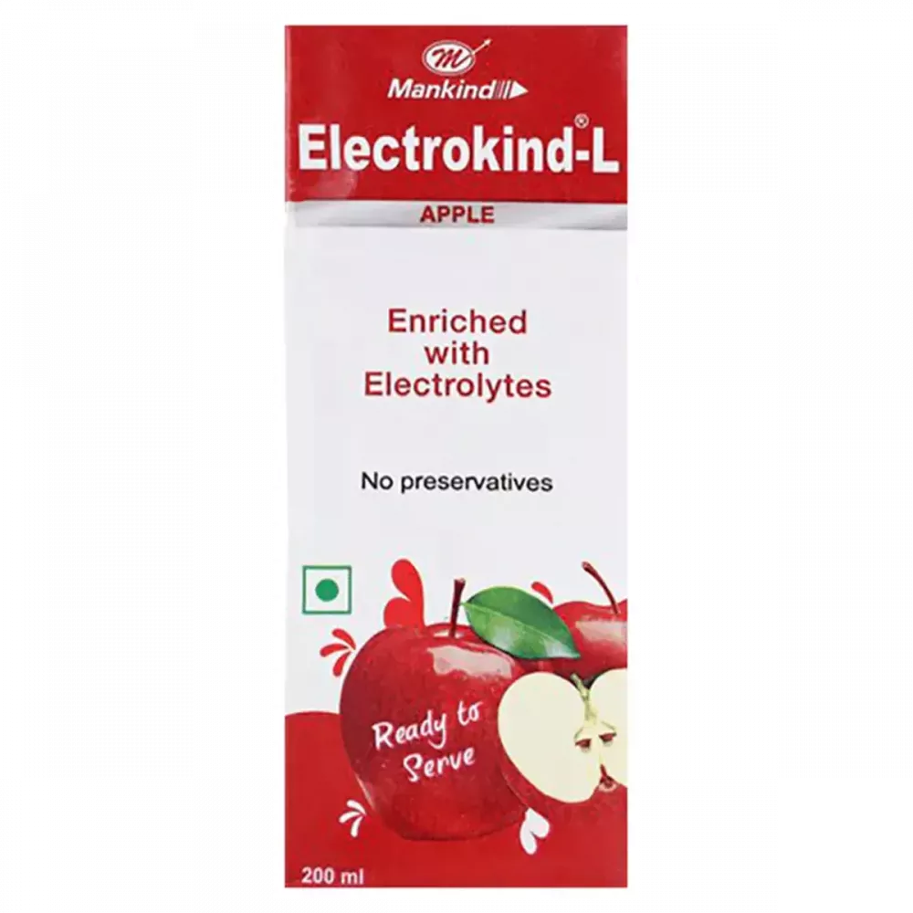 Electrokind L Liquid Apple (200ml) Buy on Healthmug