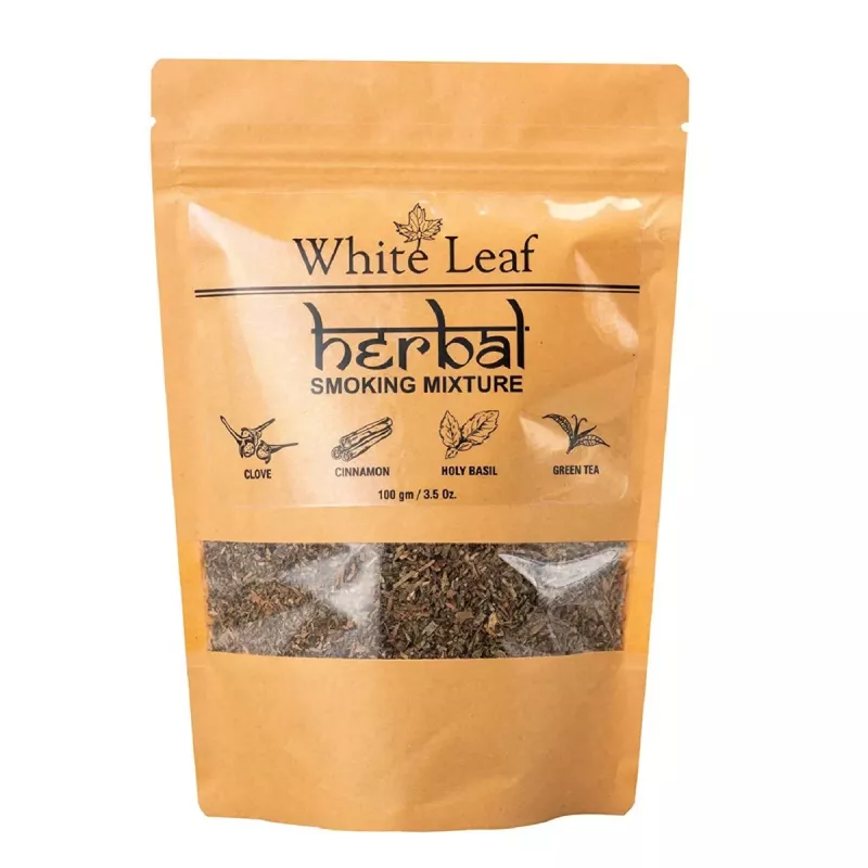 Buy White Leaf Premium Herbal Smoking Blend 100 Pure Herbs