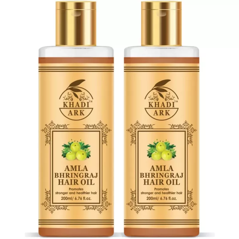 Buy Khadi Natural Amla  Bhringraj Hair Oil  Herbal Oil for Boosting Hair  Growth  Nonsticky Hair Oil  Silicone  Mineral Oil Free  Suitable for  All Hair Types 